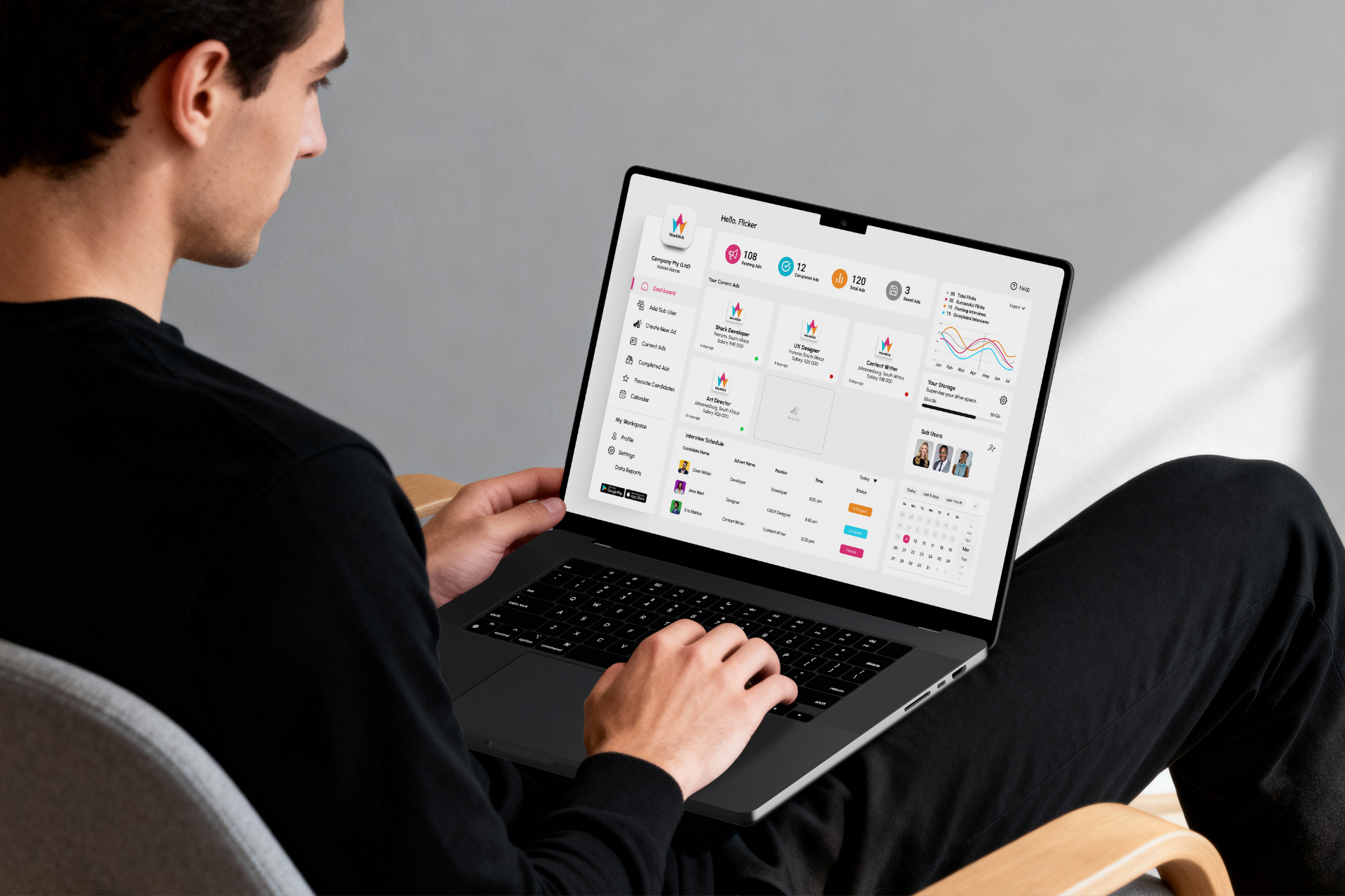 Workflick Client Portal
